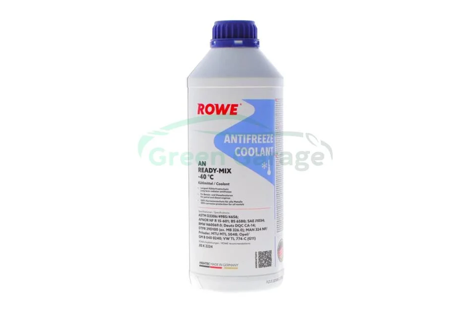 Антифриз HiGHTEC ANTIFREEZE COOLANT AN RM -40 °С (1,5L) ROWE 21074001599 (фото 1)
