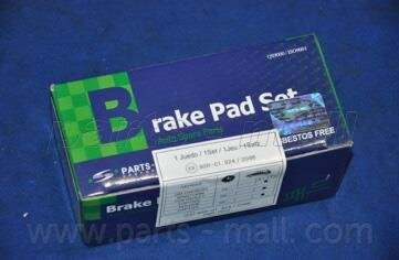 Гальмівні колодки дискові PARTS-MALL PKCE21