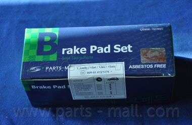 Гальмівні колодки дискові PARTS-MALL PKAE04