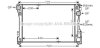AVA DB Радіатор охолодження W204/212 1.6/2.2 08- AVA COOLING MSA2575 (фото 1)