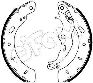 FORD Комплект барабанних колодок B-MAX (JK) 1.6 Ti 12- CIFAM 153563