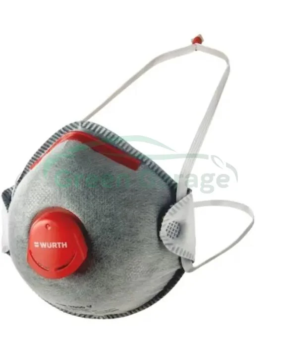 Респіратор одноразовий CARBON-V-CM2000-(FFP2-NR-D), з клапаном 1 шт в уп {арт. } WURTH 0899110305901 (фото 1)