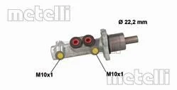 Циліндр гальмівний головний METELLI 050598