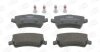 FORD гальмівні колодки задн. Galaxy 06-, Volvo S80, V70 CHAMPION 573748CH (фото 2)
