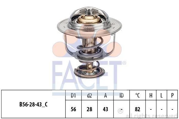 Термостат FACET 7.8413S (фото 1)