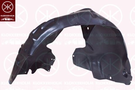 Підкрилок ниша колеса, пластик, лів. передн. KLOKKERHOLM 0029385