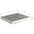 ALPHA HYUNDAI фільтр салону (вугілля!) ix55 07- ALPHA FILTER AF5070A (фото 1)