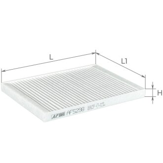 ALPHA CHEVROLET фільтр салону Traverse 3.6 09-17, BUICK Enclave 3.6 08-17, GMC Acadia 3.6 07-18 ALPHA FILTER AF5298