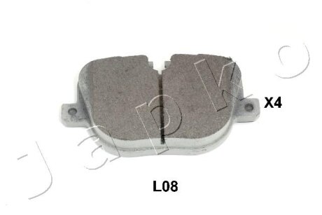 Комплект гальмівних накладок, дискове гальмо JAPKO 51L08