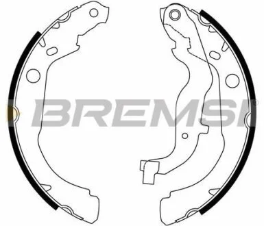 Комплект гальмівних колодок BREMSI GF0447