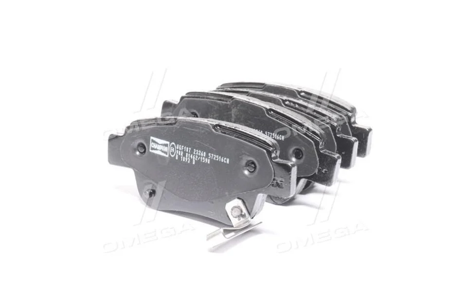 Гальмівні колодки зад. Toyota Avensis 00-08 (Bosch) CHAMPION 572516CH (фото 1)
