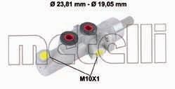 Циліндр гальмівний головний METELLI 050773