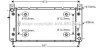 AVA CADILLAC Радіатор системи охолодження двигуна ESCALADE 5.7, CHEVROLET, HUMMER AVA COOLING HR2001 (фото 1)