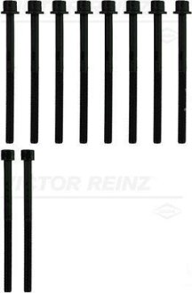 Комплект болтів з головкою системи TORX з чорного металу VICTOR REINZ 141088202