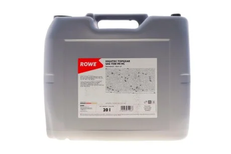Олива трансмісійна HIGHTEC TOPGEAR SAE 75W-90 HC (20L) ROWE 25034020099