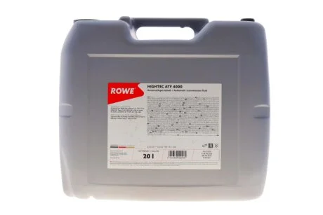Олива трансмісійна HIGHTEC ATF 4000 (20L) ROWE 25011020099