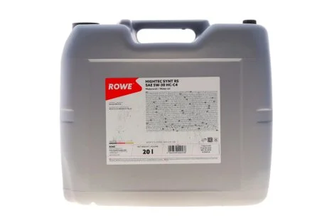 Олива моторна HIGHTEC SYNT RS SAE 5W-30 HC-C4 (20L) ROWE 20121020099
