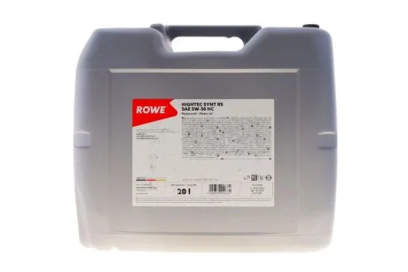 Олива моторна HIGHTEC SYNT RS SAE 5W-30 HC (20L) ROWE 20024020099