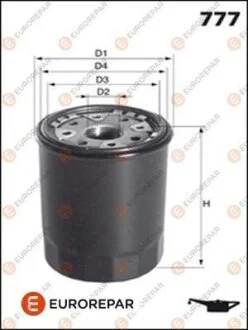 - ФІЛЬТР МАСЛЯНИЙ EUROREPAR E149163