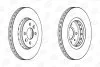 Гальмівний диск перед. Kangoo 1.5/1.9dCi/1.6i 01- (4x4)/Megane II/ScenicII (280x24) компл. 2шт CHAMPION 562959CH (фото 1)