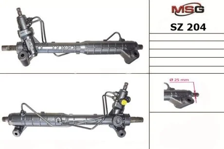 Рульова рейка (з ГПК) Grand Vitara 06-17 MSG SZ204