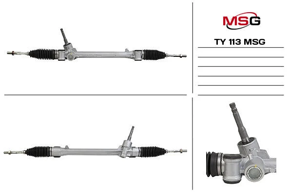 Рульова рейка YARIS 05-12 MSG TY113 (фото 1)