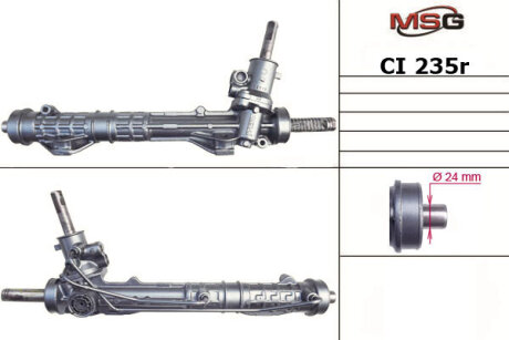 Рульова рейка з ГПК PEUGEOT 308 (T7)/3008/BERLINGO 07-19 (відновлена JTEKT) MSG CI235R