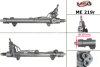 Рульова рейка з ГПК MB GL (X164)/ML (W164) 05-12 (відновлений з ZF) MSG ME219R (фото 1)