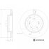 KIA Гальмівний диск задній STINGER (CK) 3.3 T-GDi 17- BLUE PRINT ADG043244 (фото 1)
