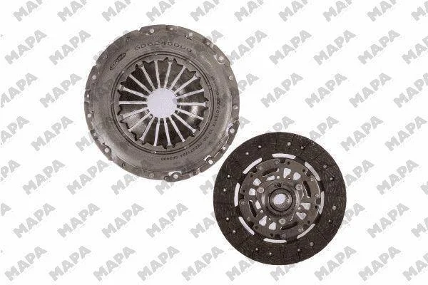 VW К-кт зчеплення Golf V,Passat,Skoda Octavia,Audi A3 1.6/2.0TDI 04- MAPA 004240209 (фото 1)