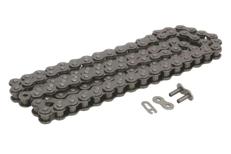 Ланцюг 420 AD стандарт, кількість ланок: 124, ущільнювач: без ущільнень, сталь, спосіб монтажу: штифт HONDA CR KAWASAKI KX, Z SUZUKI RM, TSX 50-125 1984-2020 DID DID420AD124 (фото 1)