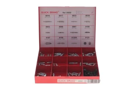 Комплект штуцерів прокачки гальм QUICK BRAKE 1710002