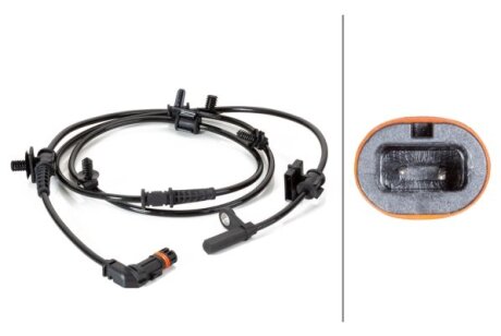 JEEP Датчик ABS задн. лів. COMMANDER 3.0 05-, CHRYSLER HELLA 6PU 230 040261