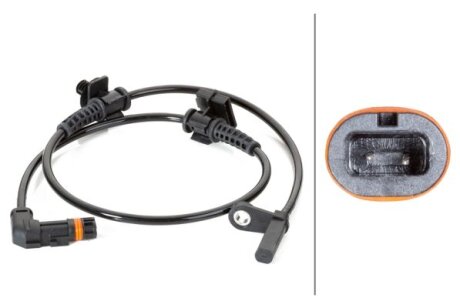 JEEP Датчик ABS передн. COMMANDER 3.0 05-, CHRYSLER HELLA 6PU 230 040001
