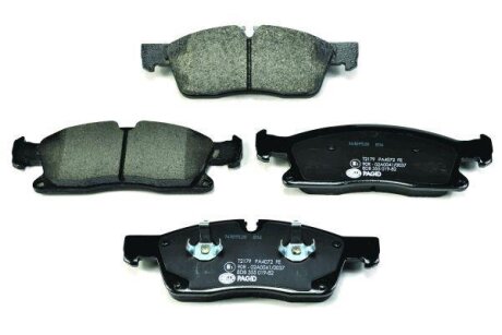 HELLA DB колодки гальм. передн. W166 HELLA PAGID 8DB 355 019821