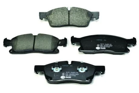 HELLA DB колодки гальм. передн. W166 HELLA PAGID 8DB 355 019821
