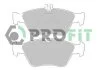 Колодки гальмівні дискові PROFIT 50001049C (фото 1)