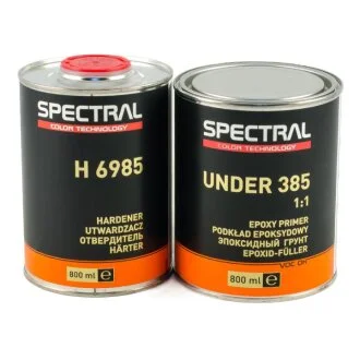 Грунт епоксидний UNDER 385 + затверджувач H6985 0,8л+0,8л SPECTRAL 87262