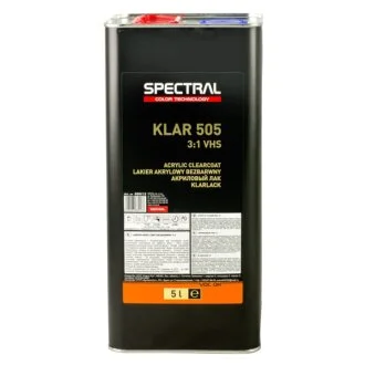 Лак безбарвний KLAR 505 VHS 3+1 5,0 л SPECTRAL 88013