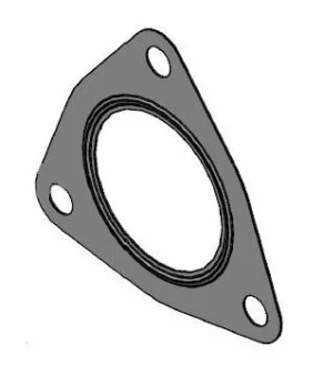 Прокладка глушителя AUDI A3 05/2003 - WALKER 82052