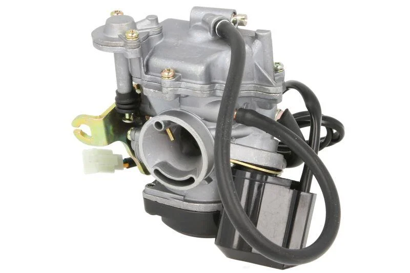 Карбюратор (4T, (EN) Electric, діаметр горловини 18мм) CHIŃSKI SKUTER/MOPED/MOTOROWER/ATV 4T KYMCO AGILITY, DINK, FILLY, PEOPLE, SUPER 8, VITALITY 50 INPARTS IP000522 (фото 1)