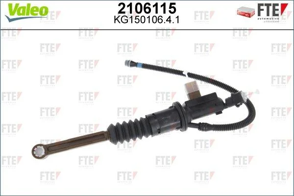 CITROEN Головний циліндр зчеплення CITROEN BERLINGO, DS5 PEUGEOT 3008, PARTNER, PARTNER TEPEE 1.2/1.6/1.6D 04.10- VALEO 2106115 (фото 1)