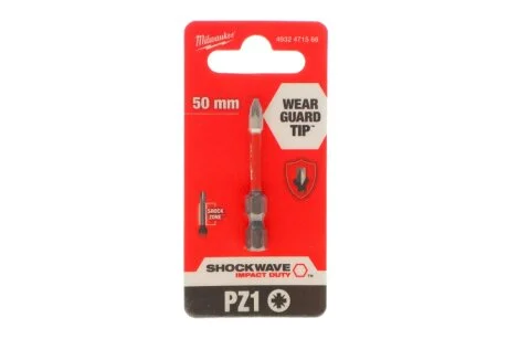 Біта SHOCKWAVE, PZ1, 50мм MILWAUKEE 4932471566