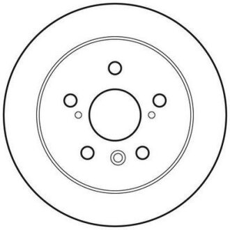 TOYOTA диск гальмівний задн.Avalon,Camry 01-,Lexus ES JURID 562770JC