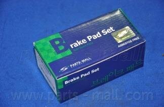 Колодки гальм. диск. KIA PICANTO (TA) передн. PARTS-MALL PKB038
