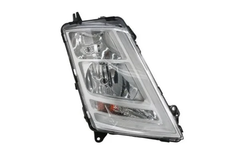 Фара прав (H1/H7/LED/PY21W, ручн, колір відбивача: срібн) VOLVO FH II 01.12- GIANT 131VT13310MR