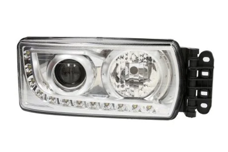 Фара прав (12LED*1WATT/H7, електричн, без мотора, з контролером ECU) IVECO EUROCARGO IV, EUROCARGO V, STRALIS I, STRALIS II 02.02- GIANT 131IV20311AER