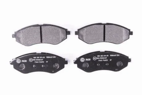 Колодки гальмівні дискові комплект передні HELLA PAGID 8DB355011251