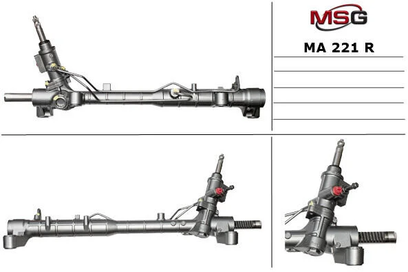 Рульова рейка з ГПК Mazda CX-7 06-12 (відновлена з JTEKT) MSG MA221R (фото 1)