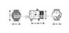 AVA RENAULT Компресор кондиціонера Master II, Espace III, Megane I, Scenic, Trafic II, Nissan, Opel Movano, Vivaro AVA COOLING RTAK069 (фото 1)